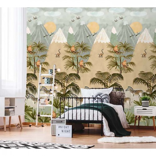 Mural OLIVE & NOAH Referencia  M-INK7800.