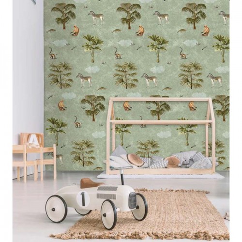 Mural OLIVE & NOAH Referencia  M-INK7801.