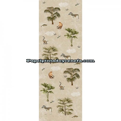 Mural OLIVE & NOAH Referencia  M-INK7802.