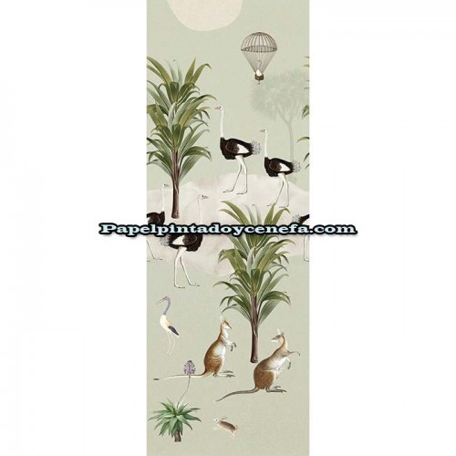 Mural OLIVE & NOAH Referencia  M-INK7803.