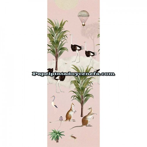 Mural OLIVE & NOAH Referencia  M-INK7805.