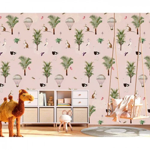 Mural OLIVE & NOAH Referencia  M-INK7806.