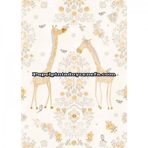 Mural OLIVE & NOAH Referencia  M-INK7812.