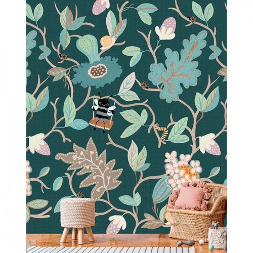 Mural OLIVE & NOAH Referencia  M-INK7827.