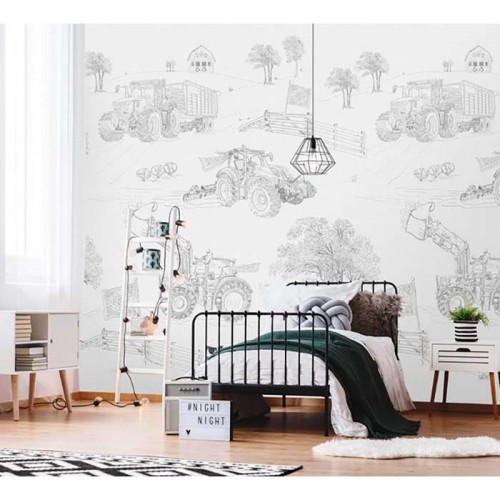 Mural OLIVE & NOAH Referencia  M-INK7836.