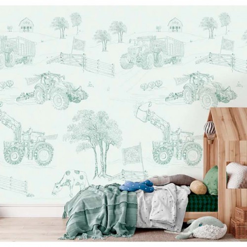 Mural OLIVE & NOAH Referencia  M-INK7837.