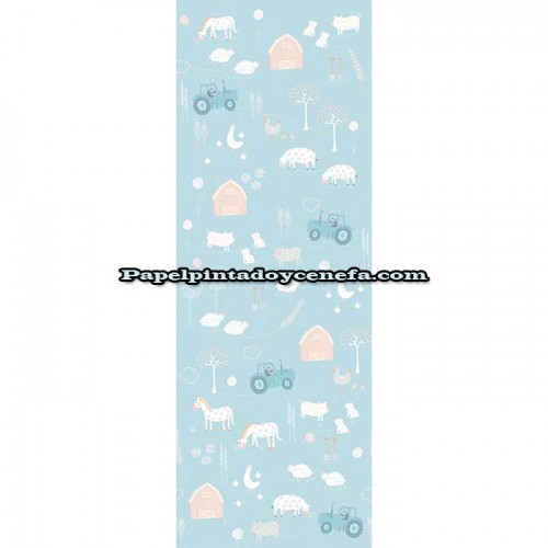 Mural OLIVE & NOAH Referencia  M-INK7839.