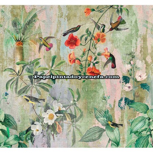 Mural DREAMING OF NATURE Referencia  M-INK7721.
