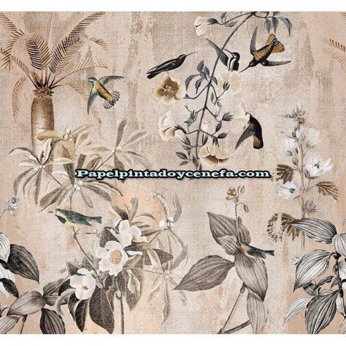 Mural DREAMING OF NATURE Referencia  M-INK7722.
