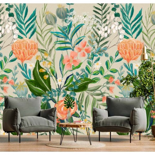 Mural DREAMING OF NATURE Referencia  M-INK7758.