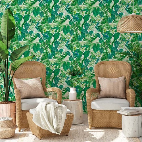 Rollo Papel Pintado TROPICANA HOME Referencia  001-TROPI.