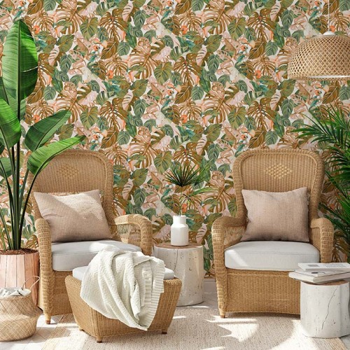 Rollo Papel Pintado TROPICANA HOME Referencia  005-TROPI.