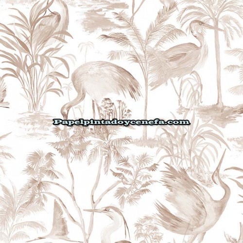 Rollo Papel Pintado TROPICANA HOME Referencia  011-TROPI.