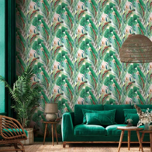 Rollo Papel Pintado TROPICANA HOME Referencia  024-TROPI.