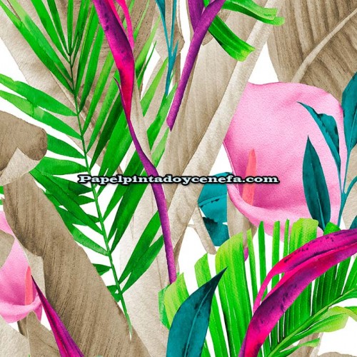 Rollo Papel Pintado TROPICANA HOME Referencia  027-TROPI.