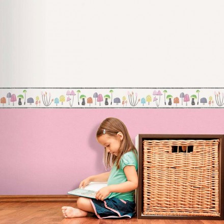 Rollo Cenefa Papel Pintado Ho Lala Referencia  C-257-1464C.
