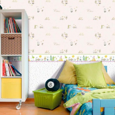 Rollo Cenefa Papel Pintado Ho Lala Referencia  C-257-1466C.