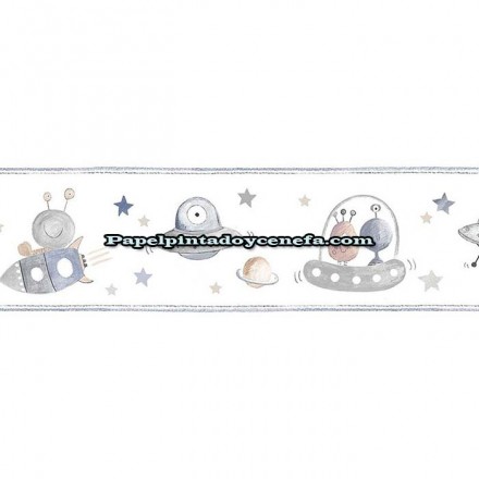 Rollo Cenefa Papel Pintado Ho Lala Referencia  C-257-1467C.