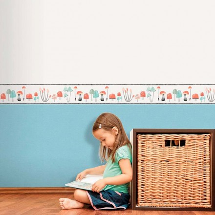 Rollo Cenefa Papel Pintado Ho Lala Referencia  C-257-1463C.