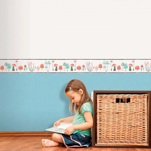 Rollo Cenefa Papel Pintado Ho Lala Referencia  C-257-1463C.