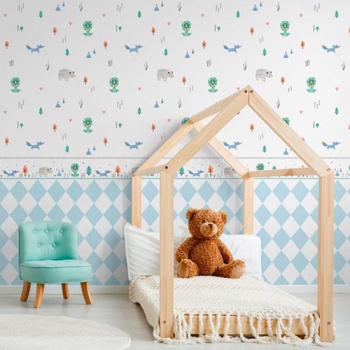 Rollo Papel Pintado Ho Lala Referencia  257-1401.