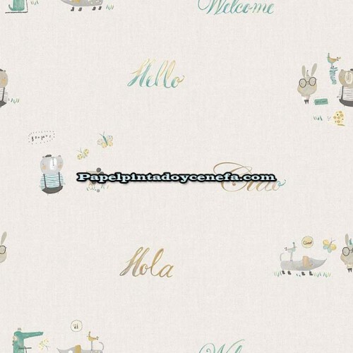 Rollo Papel Pintado Ho Lala Referencia  257-1434.