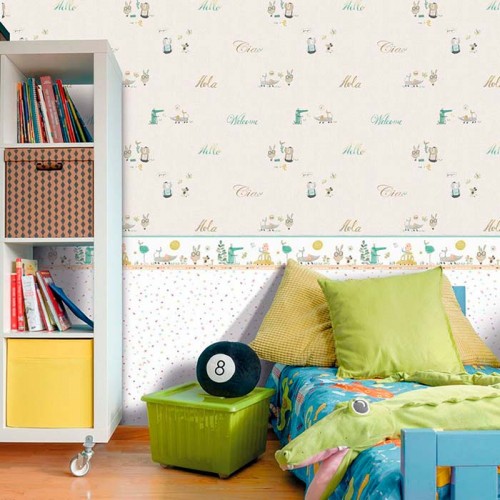 Rollo Papel Pintado Ho Lala Referencia  257-1434.