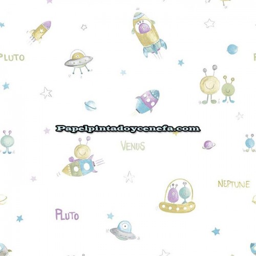 Rollo Papel Pintado Ho Lala Referencia  257-1442.
