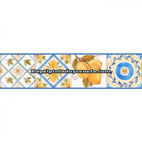 Rollo Cenefa Papel Pintado CENEFAS AUTOADHESIVAS FDC 2026 Referencia  C-ADH002.