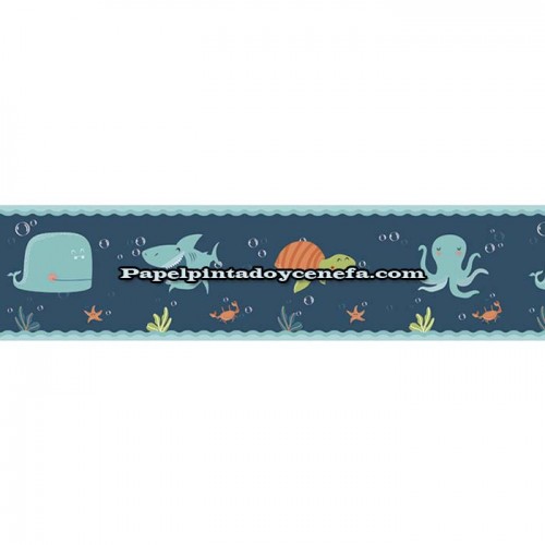 Rollo Cenefa Papel Pintado CENEFAS DECORATIVAS FDC 2026 Referencia  C-BBC104.