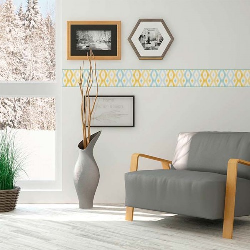Rollo Cenefa Papel Pintado CENEFAS DECORATIVAS FDC 2026 Referencia  C-BBC302.