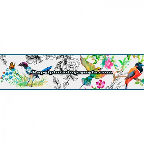 Rollo Cenefa Papel Pintado CENEFAS FDC 2026 Referencia  C-CEF022.
