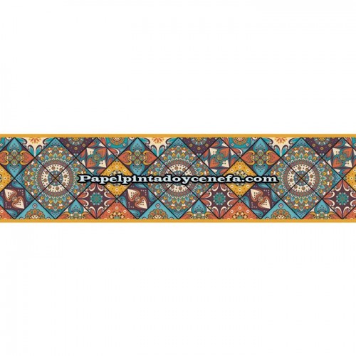 Rollo Cenefa Papel Pintado CENEFAS FDC 2026 Referencia  C-CEM021.