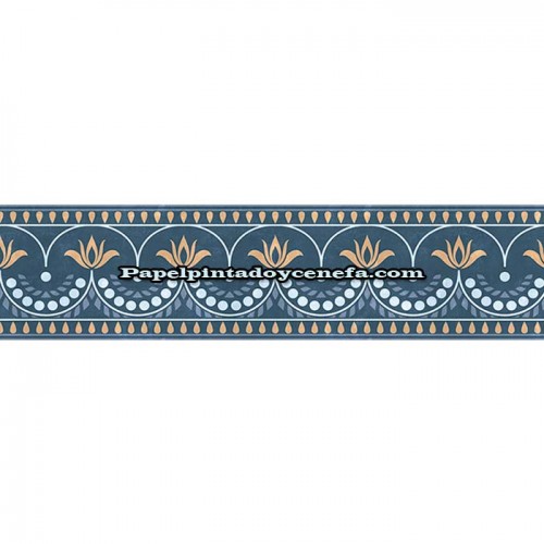 Rollo Cenefa Papel Pintado CENEFAS FDC 2026 Referencia  C-CEV042.