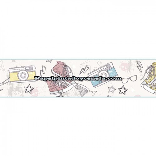 Rollo Cenefa Papel Pintado CENEFAS FDC 2026 Referencia  C-CEJ032.