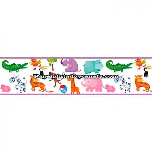 Rollo Cenefa Papel Pintado CENEFAS FDC 2026 Referencia  C-CEI003.