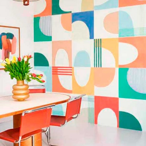 Rollo Papel Pintado MILANO SIXTIES Referencia  MISI-89371234.