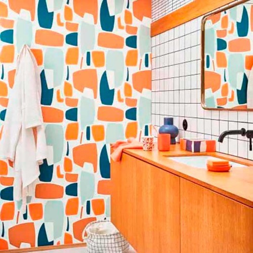Rollo Papel Pintado MILANO SIXTIES Referencia  MISI-89383606.