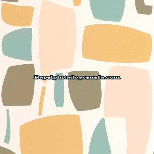 Rollo Papel Pintado MILANO SIXTIES Referencia  MISI-89382303.
