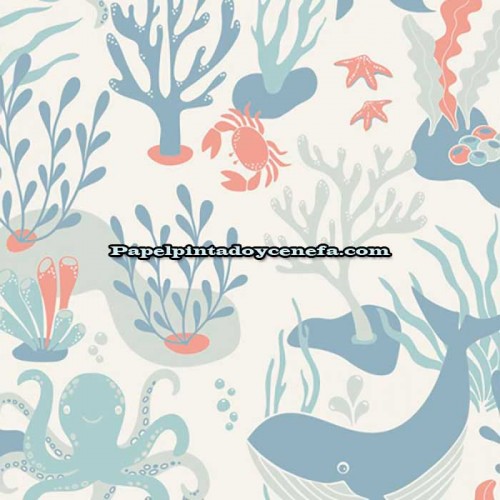 Rollo Papel Pintado HAV & LAND Referencia  611-02.