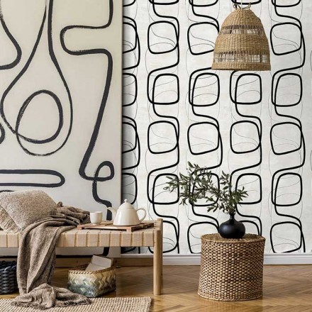 Rollo Papel Pintado GEOMETRIC TEXTURES Referencia  EG10210.
