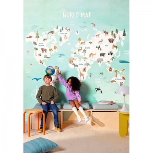 Mural LES MINIS MONDES Referencia  M-MNM-105766306.