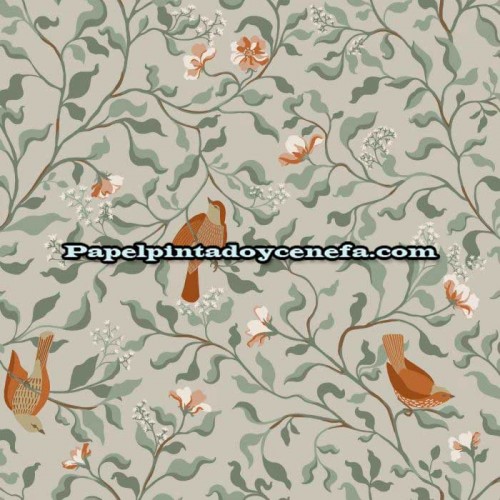 Rollo Papel Pintado FLORA REDESA Referencia  534-01.
