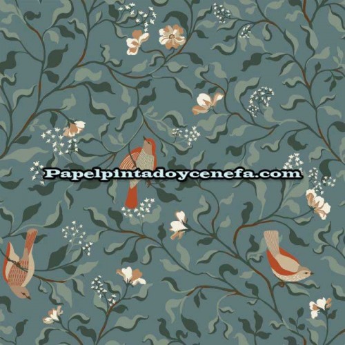 Rollo Papel Pintado FLORA REDESA Referencia  534-03.