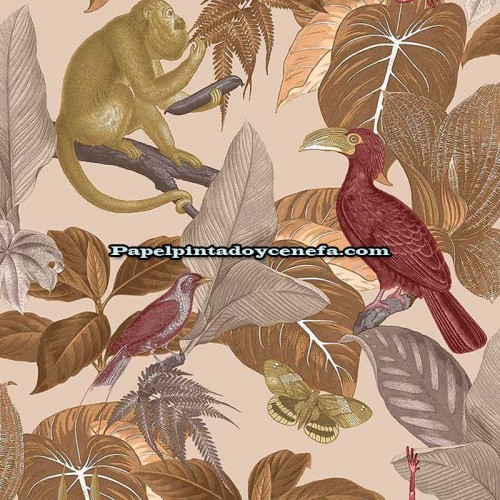 Rollo Papel Pintado FLORA GESTERA Referencia  18504.