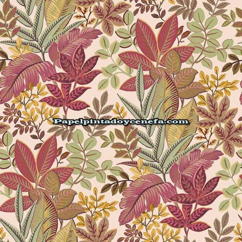 Rollo Papel Pintado FLORA GESTERA Referencia  18508.