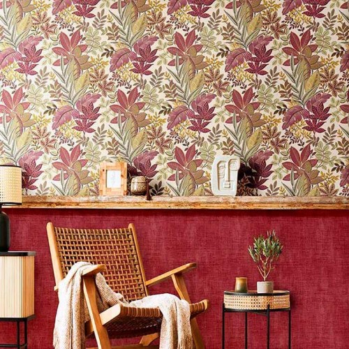 Rollo Papel Pintado FLORA GESTERA Referencia  18508.