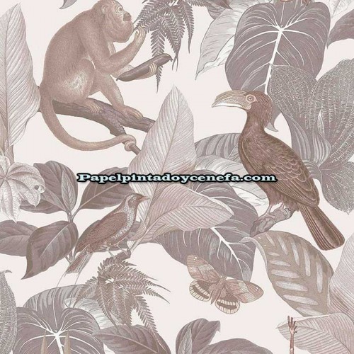 Rollo Papel Pintado FLORA GESTERA Referencia  18501.