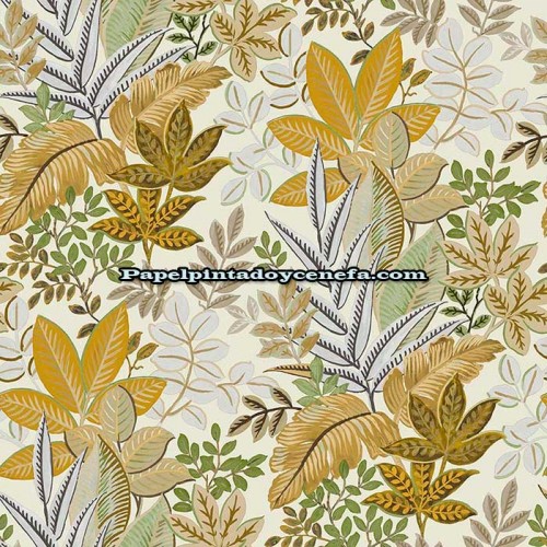 Rollo Papel Pintado FLORA GESTERA Referencia  18507.