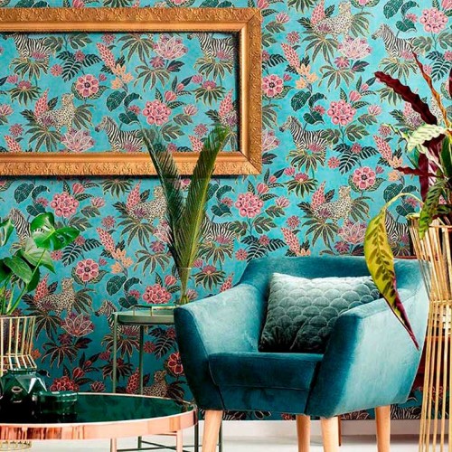 Rollo Papel Pintado FLORA GESTERA Referencia  18523.